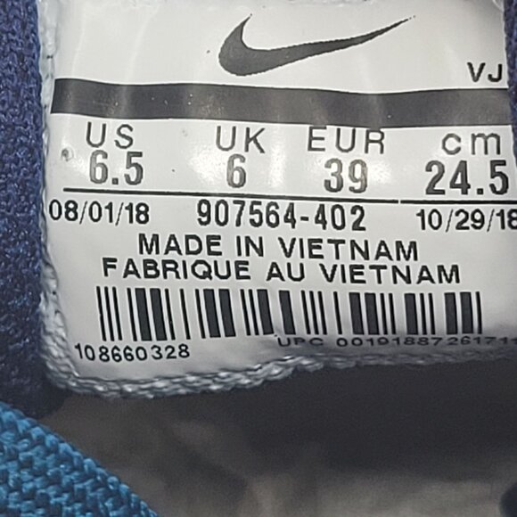 Nike Zoom Rival S Men's Blue Track Sprint Spikes Cleats 907564-402 US Size 6.5 - Picture 8 of 8